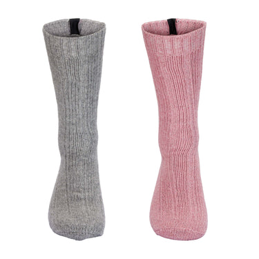 Northug Ullsokker Raggsock 2pk grey/pink